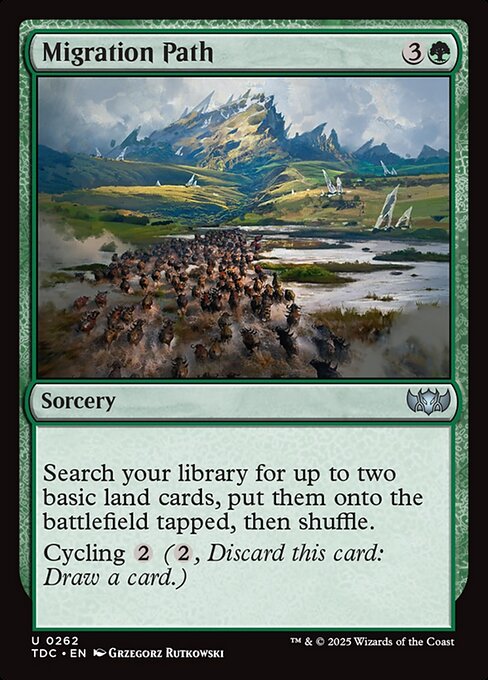 Migration Path - Tarkir: Dragonstorm Commander #262