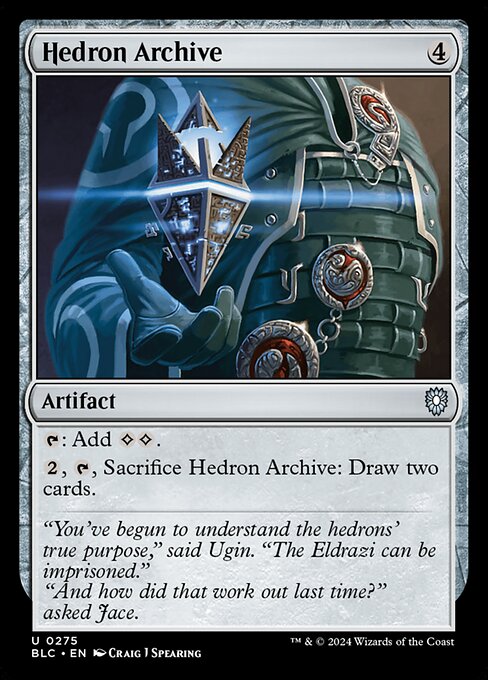 Hedron Archive - Bloomburrow Commander #275