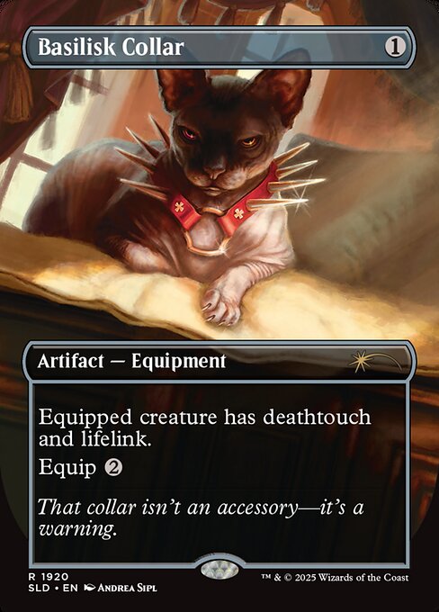 Basilisk Collar (1920) (Rainbow Foil) - Secret Lair Drop #1920