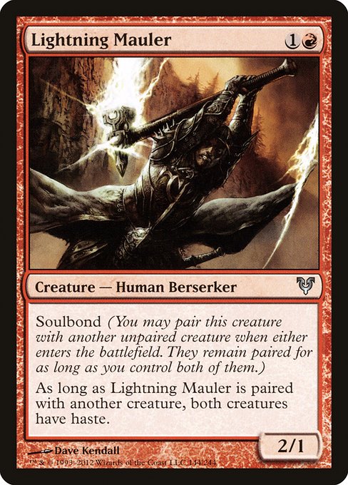 Lightning Mauler - Avacyn Restored #144