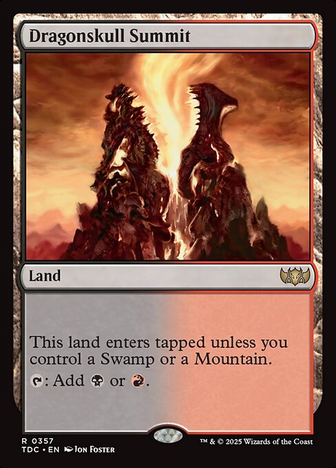 Dragonskull Summit - Tarkir: Dragonstorm Commander #357