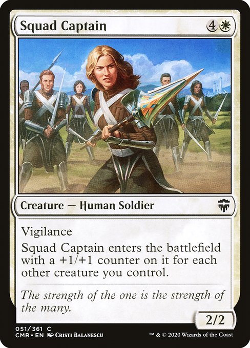 Squad Captain - Commander Legends #51