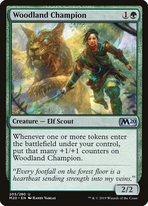 Woodland Champion - Core Set 2020: - 205 - Near Mint