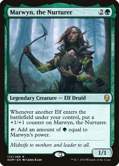 Marwyn, the Nurturer - Dominaria #172