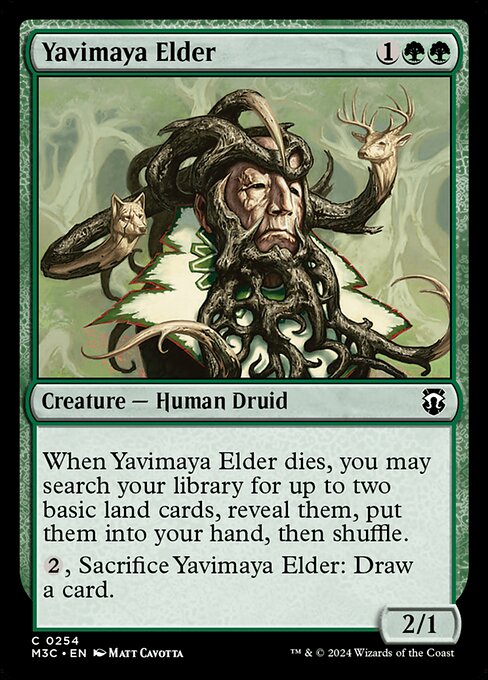Yavimaya Elder - Modern Horizons 3 Commander #254