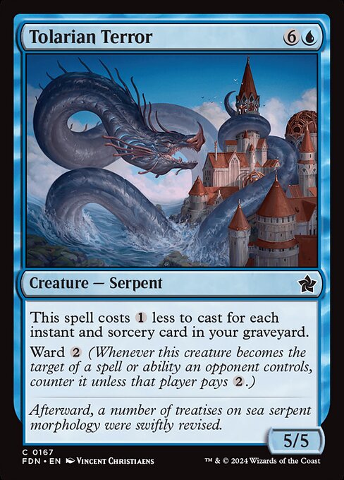 Tolarian Terror - Foundations #167