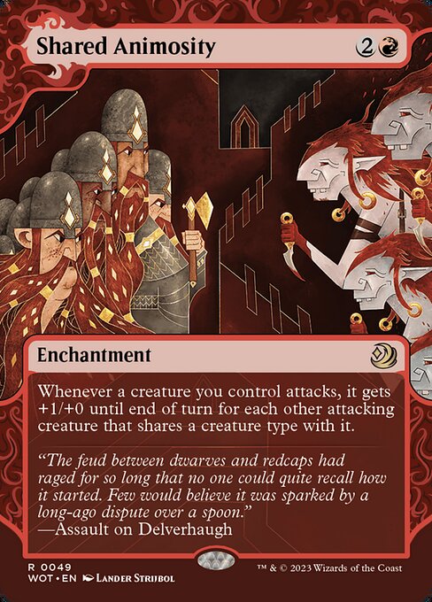 Shared Animosity - Wilds of Eldraine: Enchanting Tales #49
