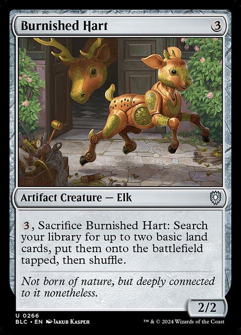 Burnished Hart - Bloomburrow Commander #266