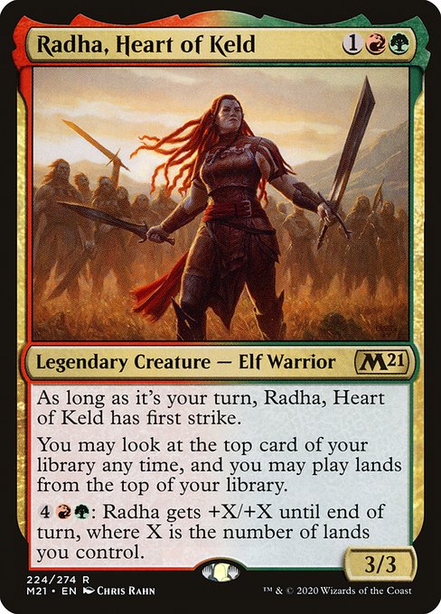 Radha, Heart of Keld - Core Set 2021 #224