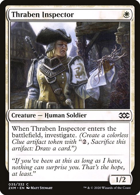 Thraben Inspector - Double Masters #35