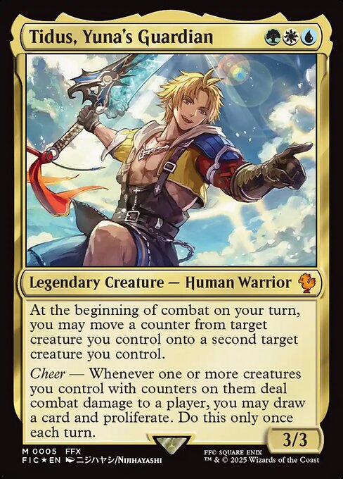 Tidus, Yuna's Guardian - Final Fantasy Commander #5