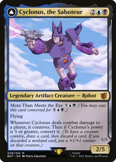 Cyclonus, the Saboteur - Transformers #9