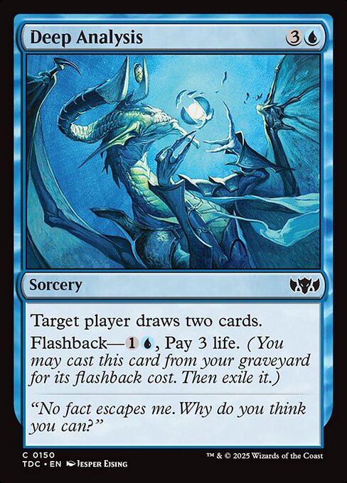 Deep Analysis - Tarkir: Dragonstorm Commander #150