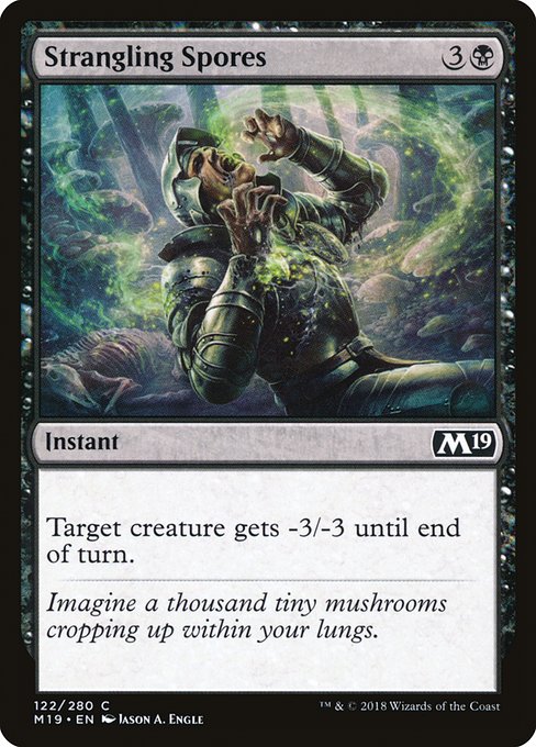 Strangling Spores - Core Set 2019 #122