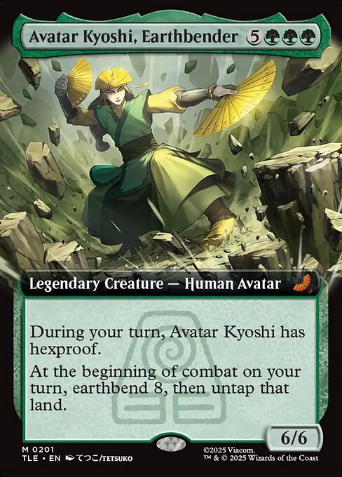 Avatar Kyoshi, Earthbender (Extended Art) - Avatar: The Last Airbender Eternal #201