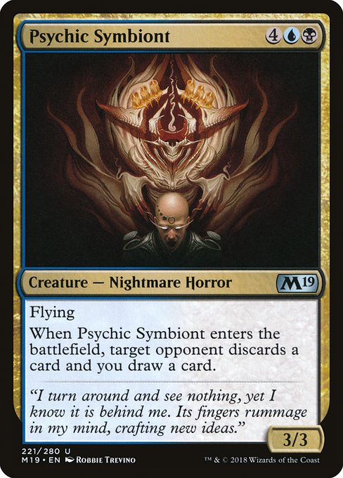 Psychic Symbiont - Core Set 2019 #221