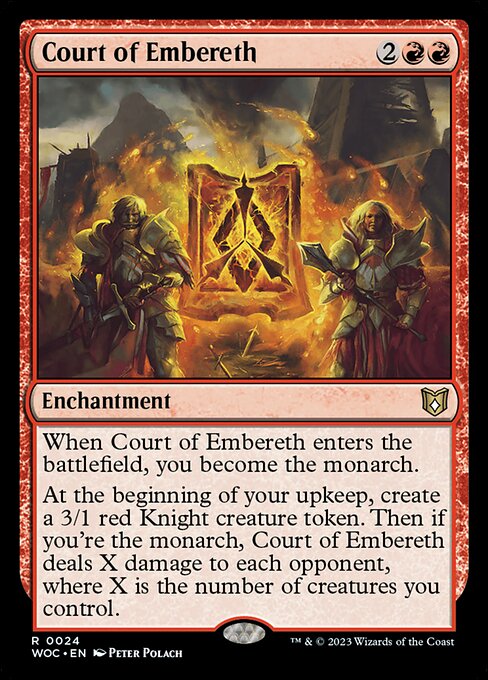 Court of Embereth - Wilds of Eldraine Commander #24
