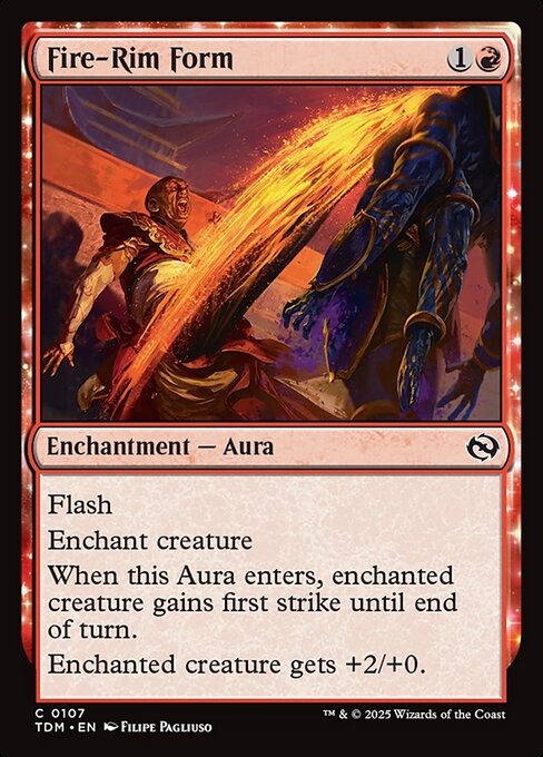 Fire-Rim Form - Tarkir: Dragonstorm #107