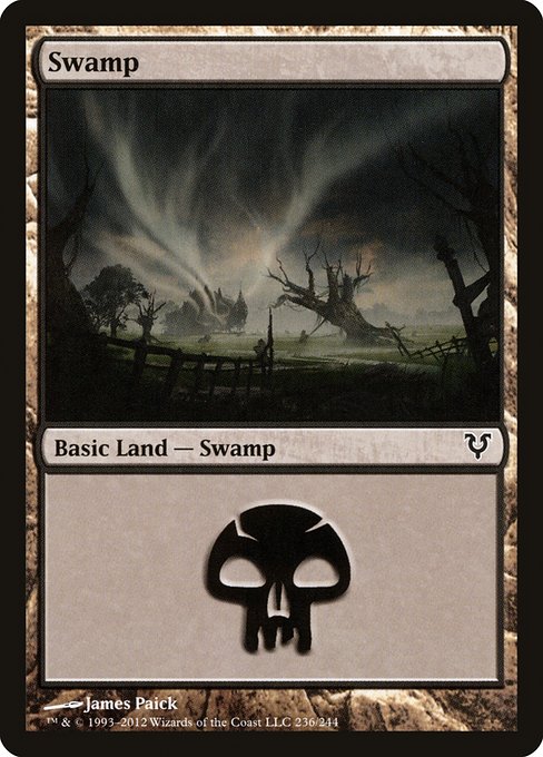Swamp (236) - Avacyn Restored #236