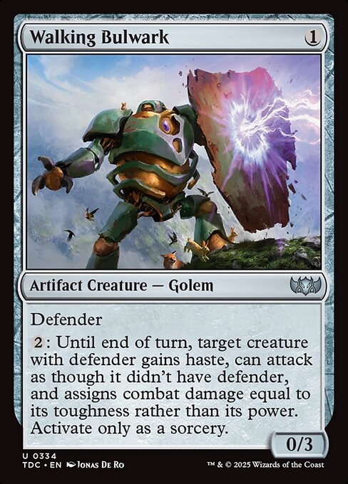 Walking Bulwark - Tarkir: Dragonstorm Commander #334