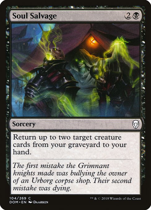 Soul Salvage - Dominaria #104