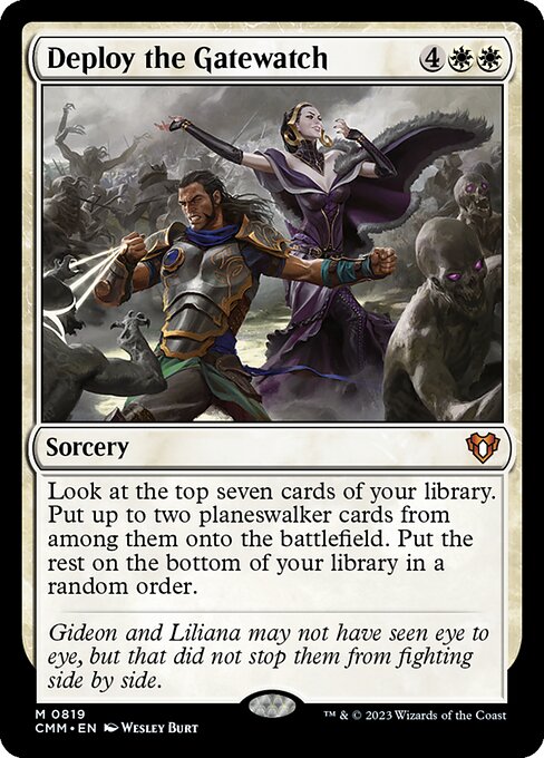 Deploy the Gatewatch - Commander Masters #819