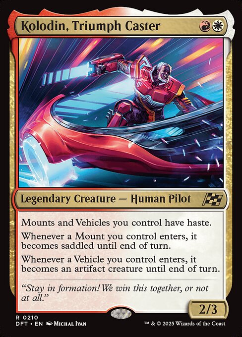 Kolodin, Triumph Caster - Aetherdrift #210