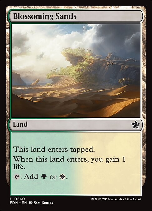 Blossoming Sands - Foundations #260