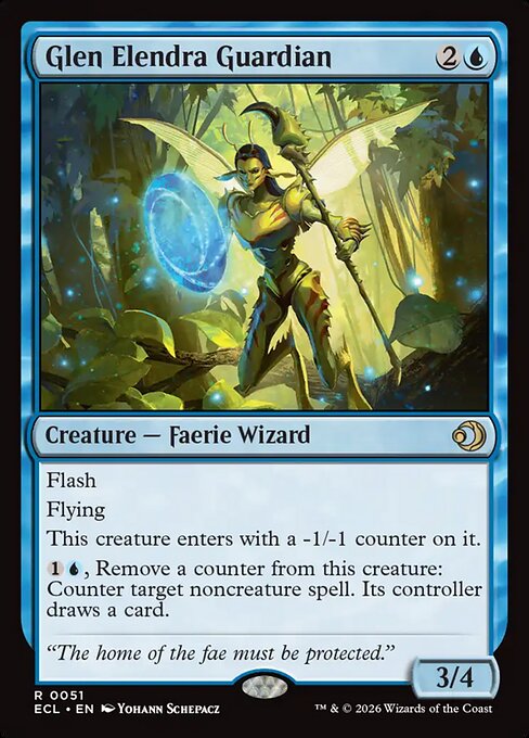 Glen Elendra Guardian - Lorwyn Eclipsed #51