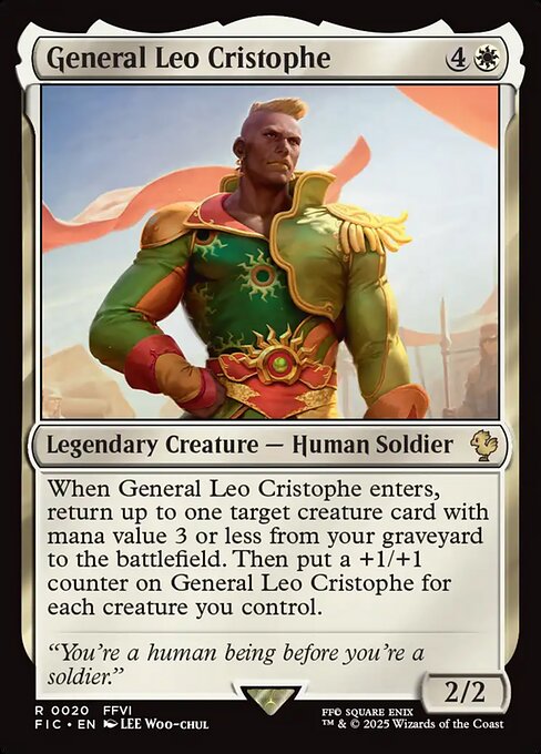 General Leo Cristophe - Final Fantasy Commander #20