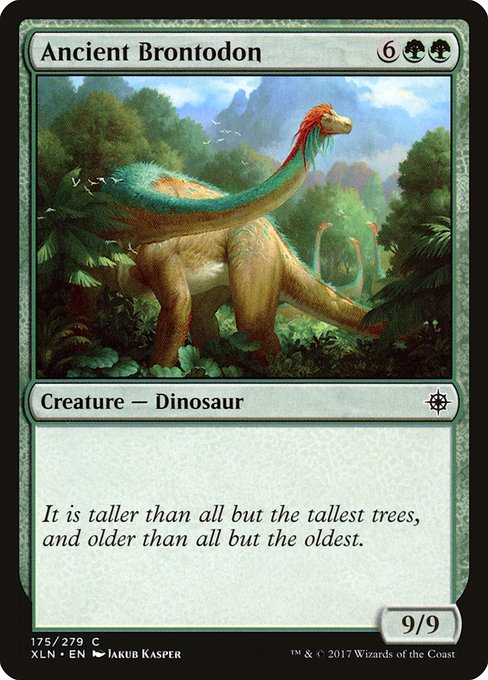 Ancient Brontodon - Ixalan #175