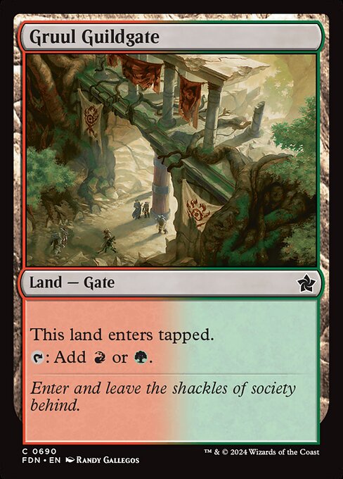 Gruul Guildgate - Foundations #690