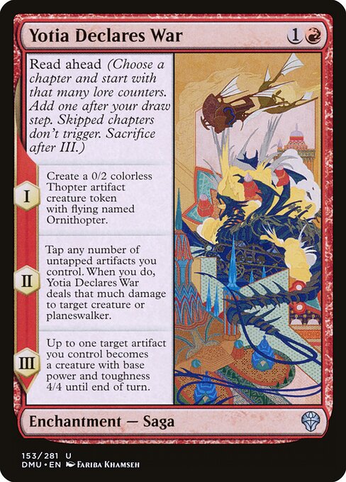 Yotia Declares War - Dominaria United #153