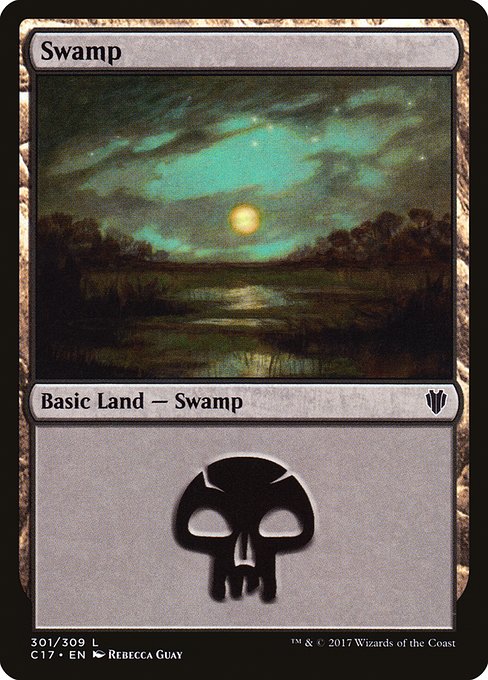 Swamp (301) - Commander 2017 #301
