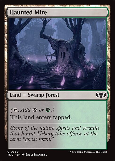 Haunted Mire - Tarkir: Dragonstorm Commander #369