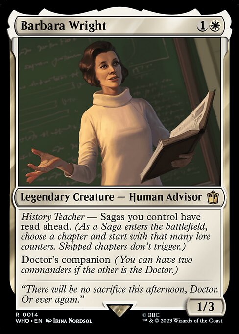 Barbara Wright - Doctor Who #14