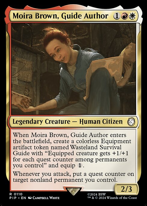 Moira Brown, Guide Author - Fallout #110