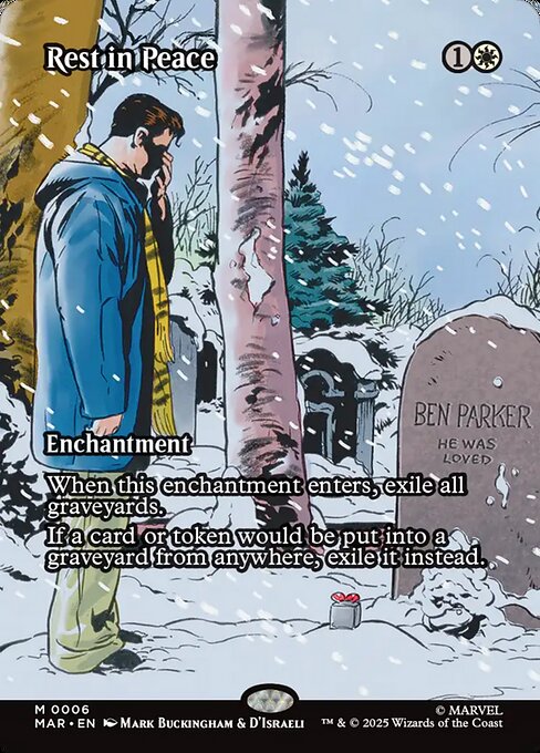 Rest in Peace (Borderless) - Marvel Universe #6