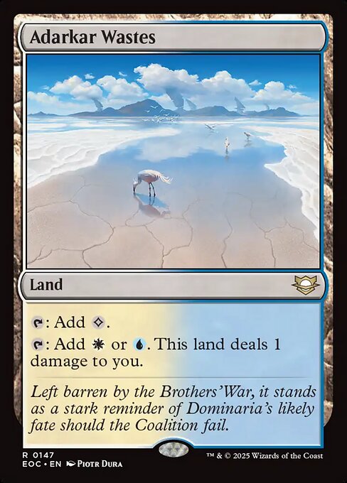 Adarkar Wastes - Edge of Eternities Commander #147