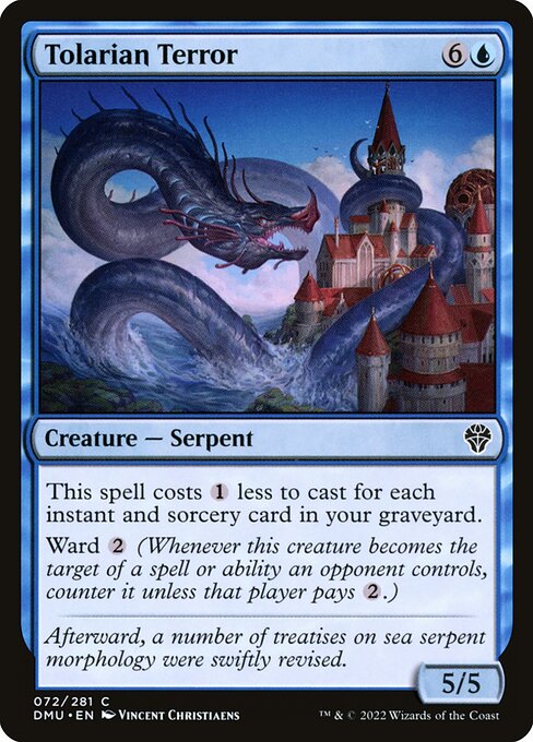 Tolarian Terror - Dominaria United #72