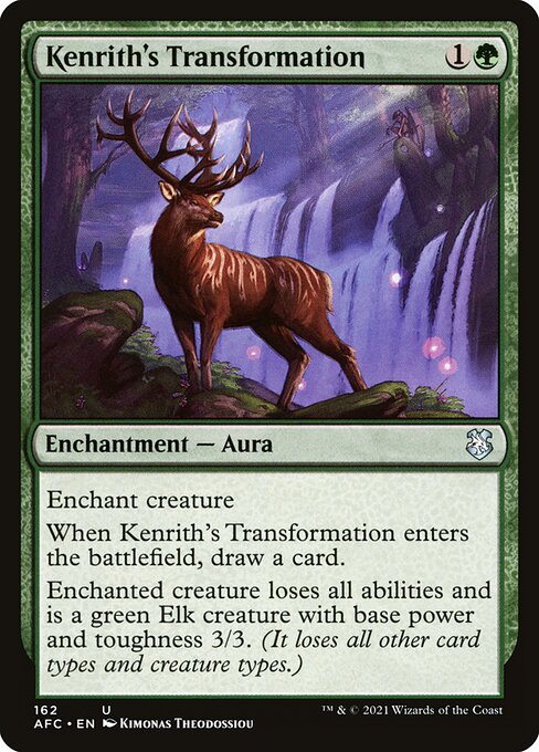 Kenrith's Transformation - Forgotten Realms Commander #162