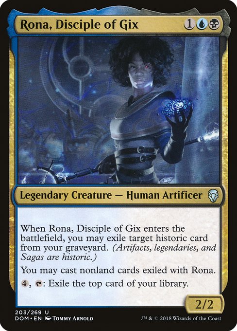 Rona, Disciple of Gix - Dominaria #203