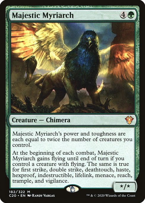 Majestic Myriarch - Commander 2020 #182