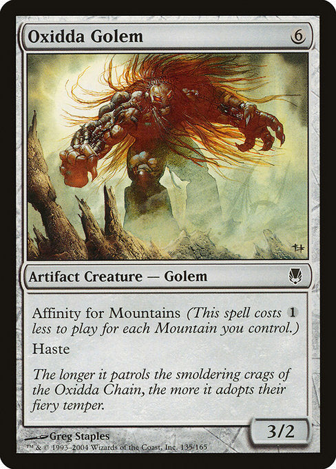 Oxidda Golem - Darksteel #135