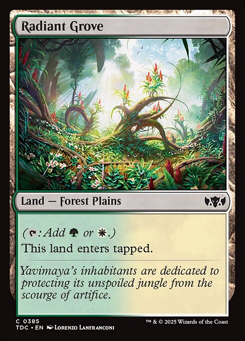 Radiant Grove - Tarkir: Dragonstorm Commander #385