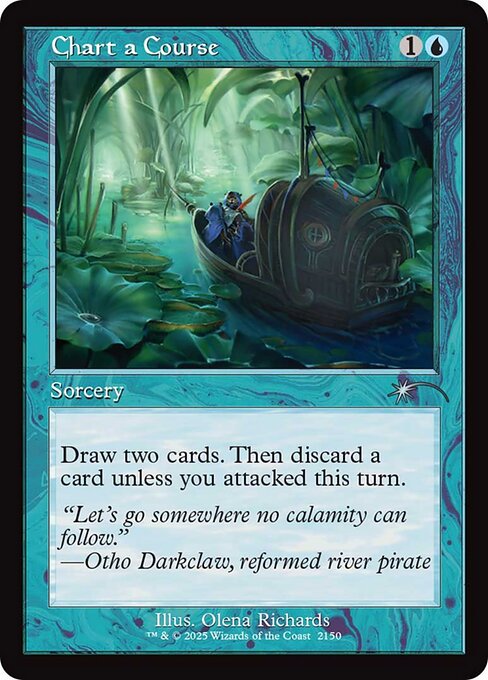Chart a Course (Retro Frame) - Secret Lair Drop #2150
