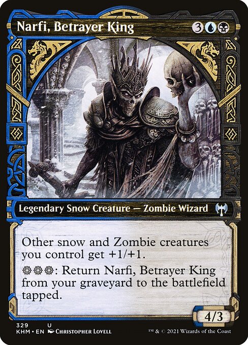 Narfi, Betrayer King (Showcase) - Kaldheim #329