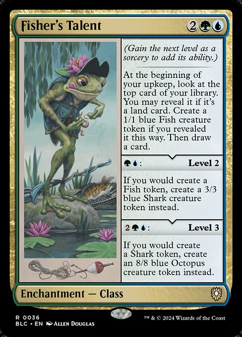 Fisher's Talent - Bloomburrow Commander #36