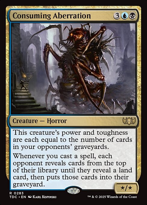 Consuming Aberration - Tarkir: Dragonstorm Commander #283