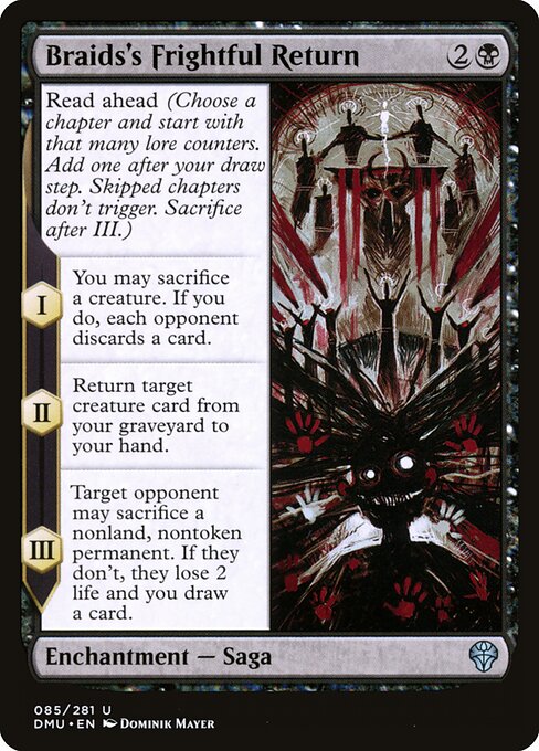Braids's Frightful Return - Dominaria United #85